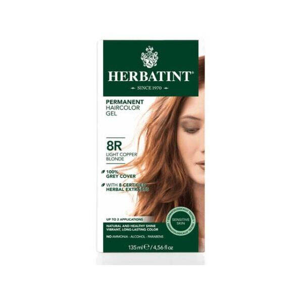 Herbatint Краска для волос 8R Светлый медный блондин
