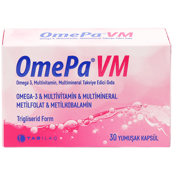 Omepa VM Дополнительное питание 30 мягких капсул Рыбий жир
