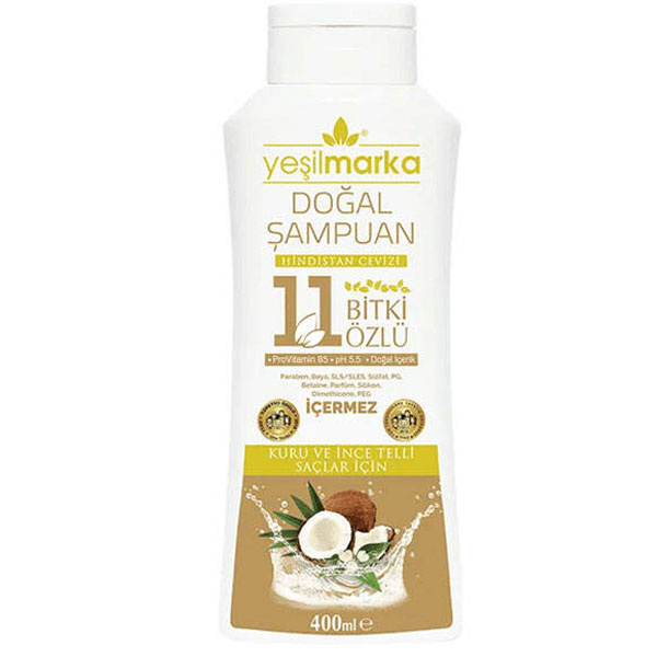Yesilmarka Натуральный шампунь для сухих и тонких волос 400 мл
