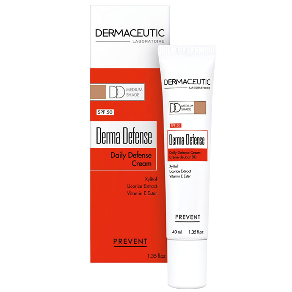 Dermaceutic Derma Defense SPF50 40 ML тонированный солнцезащитный крем