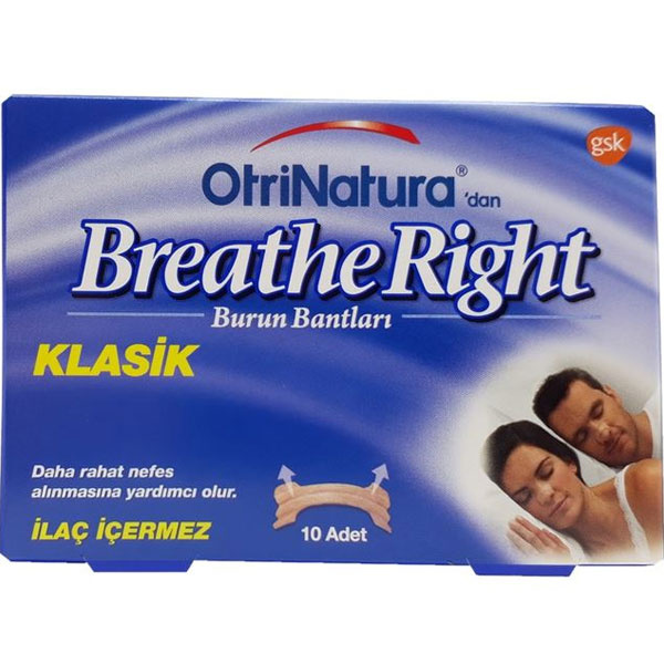 Назальный бандаж Breathe Right Classic 10 шт.