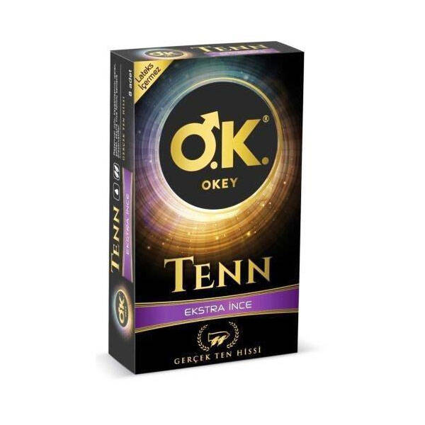Okey Condom Tenn Extra Thin 8 Pack