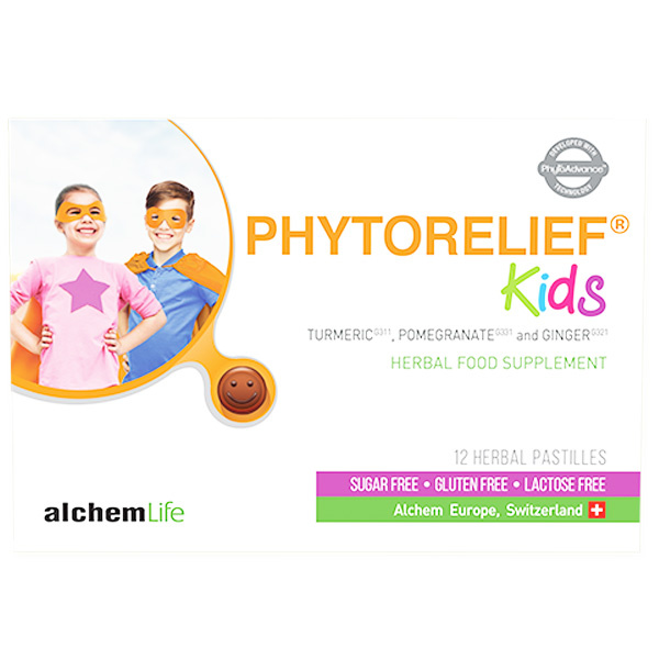 Phytorelief Kids 12 Lozenges Травяные пастилки для детей