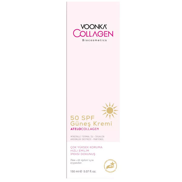 Voonka Biocosmetics Atelocollagen Spf 50 Sunscreen 150 ML