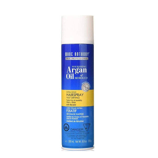 Marc Anthony Nourishing Argan Oil Extra Hold Hair Spray 250 ML Спрей для волос экстра фиксации с экстрактом арганового масла