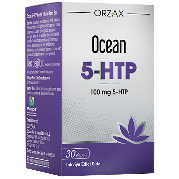 Orzax Ocean 5 HTP 100 мг 30 капсул