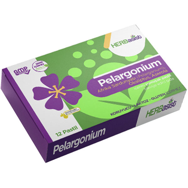 Herbasist Pelargonium 12 Pastil