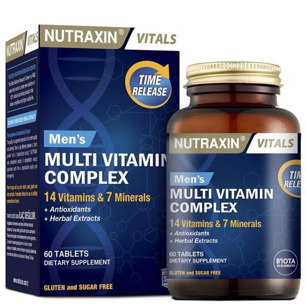 Nutraxin Mens Multi Vitamin Complex 60 таблеток
