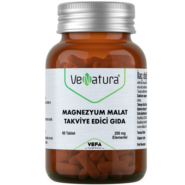 Venatura Magnesium Malate 60 Tablets Magnesium Supplement