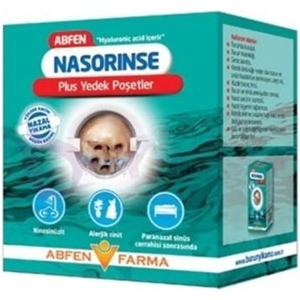 Abfen Nasorinse Plus Kit 50 саше для повторного использования