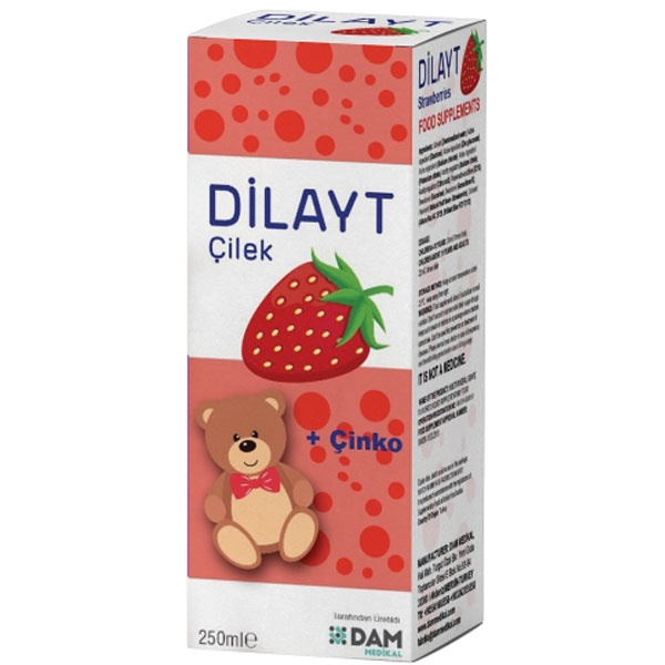 Dam Dilayt добавка со вкусом клубники 250 мл