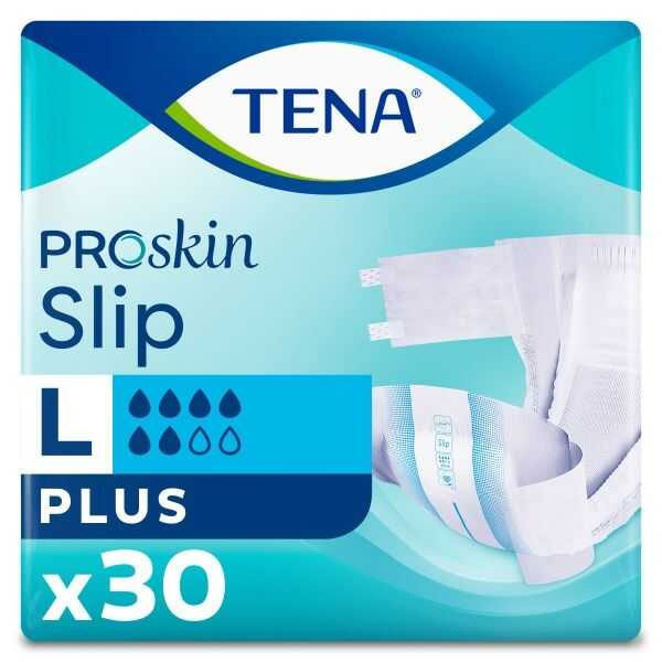 Tena Proskin Slip Plus 6 Drops Пациентские подгузники Large 30 lu