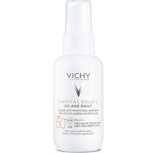 Vichy Capital Soleil UV Age Daily Spf 50 40 ML Антивозрастной солнцезащитный крем