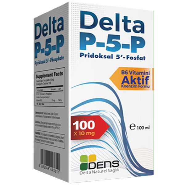 Delta P-5-P Витамин B6 100 MLS Декларация здоровья*Декларация здоровья*