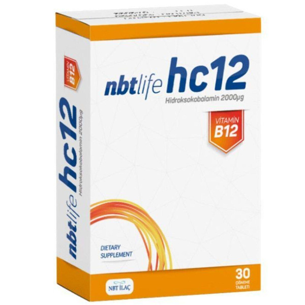 NBT Life HC12 30 капсул Добавка витаминов группы В