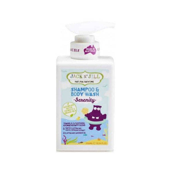 Jack N'Jill Natural Bathtime Shampoo And Body Wash Hippo 300 ML Шампунь для волос и тела