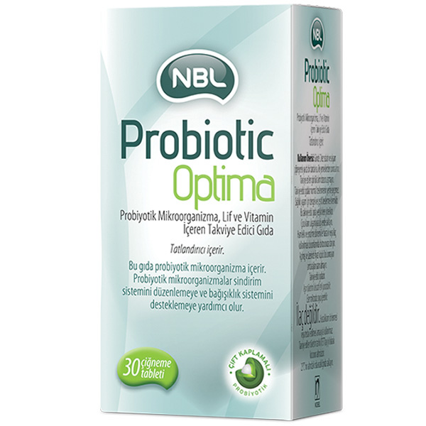 NBL Probiotic Optima Chewable 30 Tablets Пробиотическая добавка