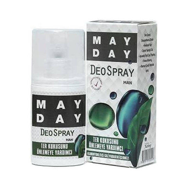 May Day Deo Spray Man 50 мл Мужской спрей против запаха пота