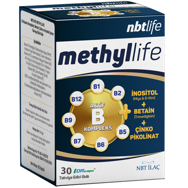 NBT Life Methyllife 30 капсул Пищевая добавка