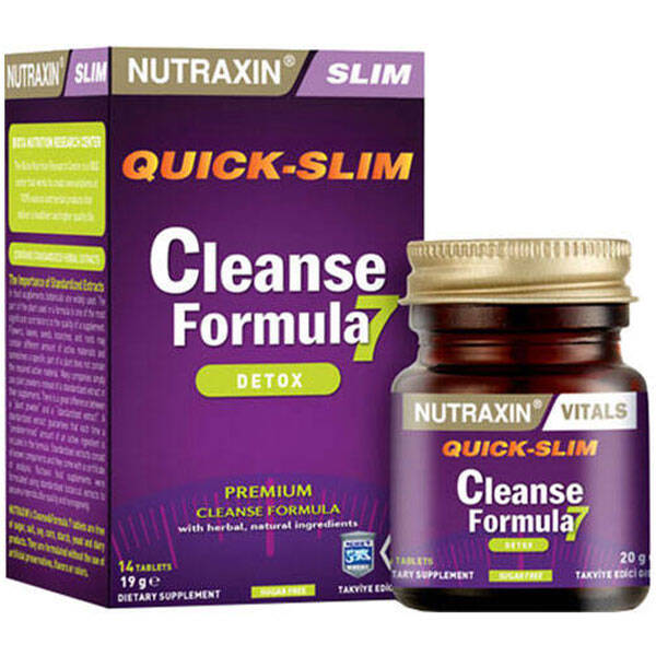 Nutraxin Cleanse Formula 7 14 таблеток Пищевая добавка