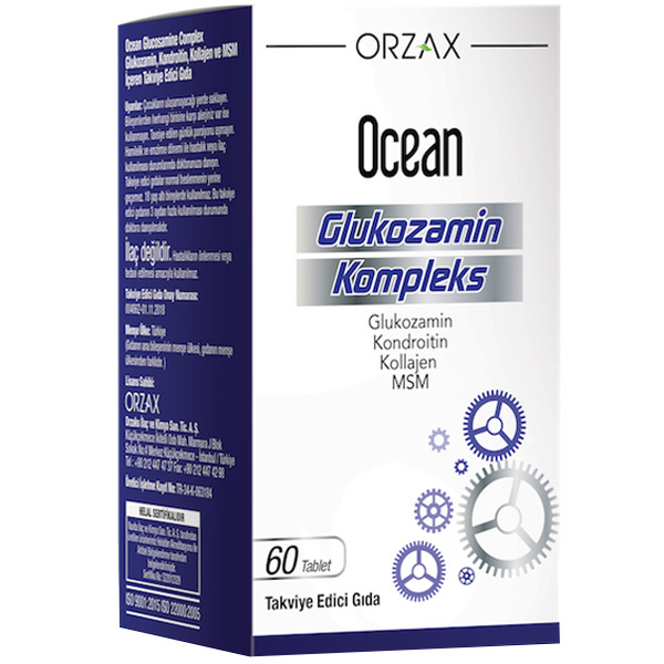 Орзакс Океанский глюкозаминовый комплекс 60 таблеток