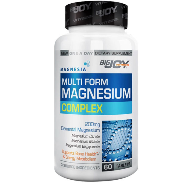 Bigjoy Magnesium Complex 60 Tablets Magnesium Supplement
