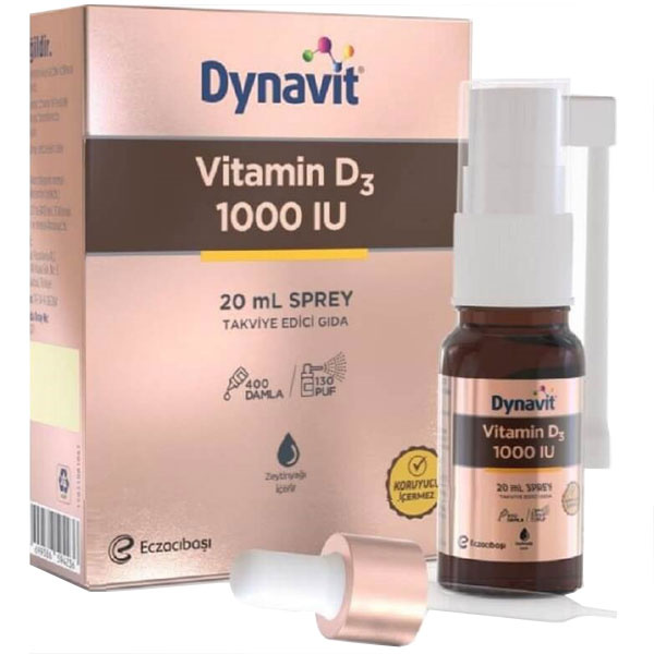 Динавит Витамин D3 1000 МЕ спрей 20 мл
