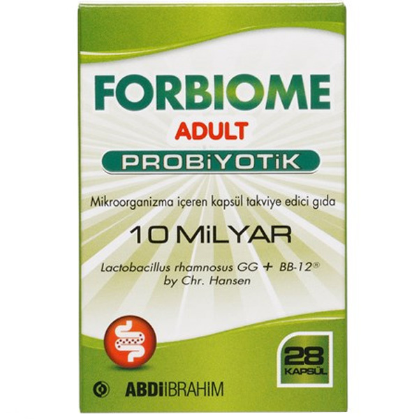 Forbiome Пробиотик для взрослых 28 капсул