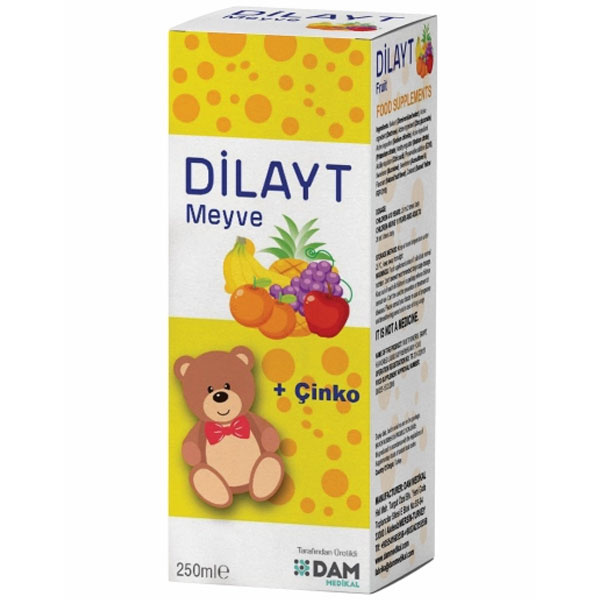 Жидкая добавка Dam Dilayt со вкусом смешанных фруктов 250 мл