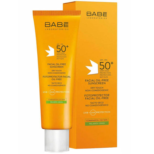 Babe Facial Oil Free Sunscreen Spf 50 50 ML Oil Free Sunscreen