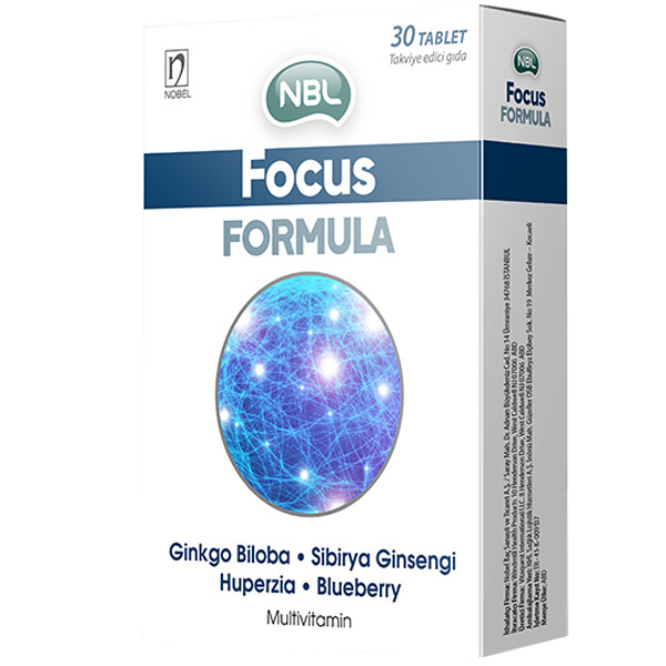 NBL Focus Formula 30 таблеток мультивитаминов