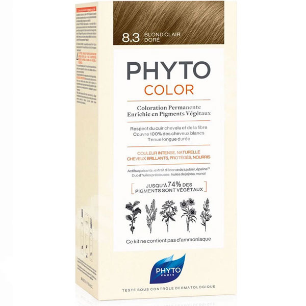 Phyto Phytocolor Травяная краска для волос 8.3 Желтый цвет
