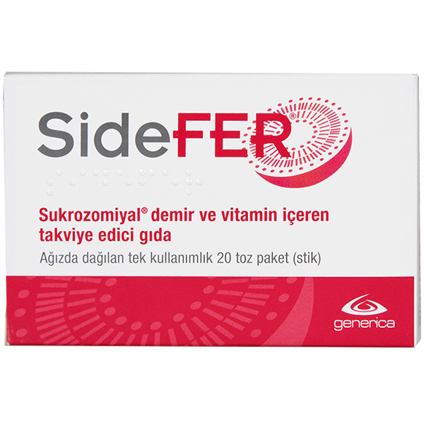 Sidefer Powder 20 Pack (Stick) Витаминная добавка