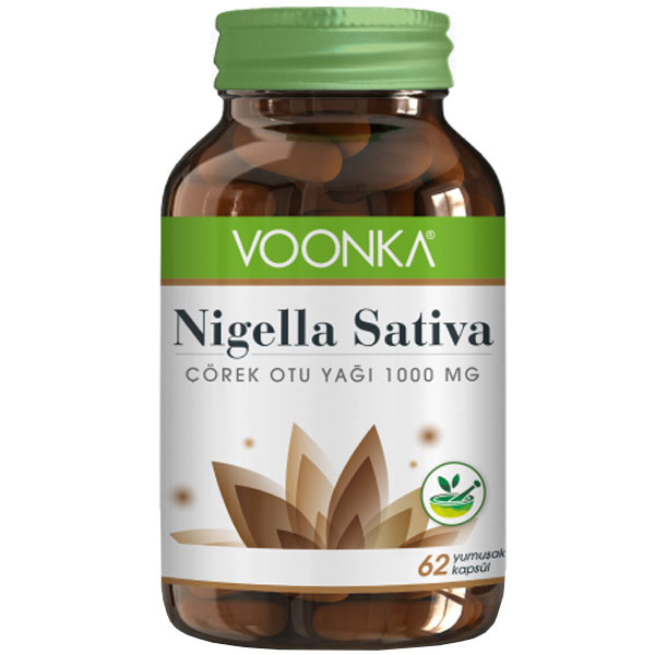 ВУНКА Nigella Sativa 1000 мг 62 капсулы с маслом семян черного тмина