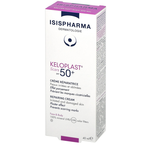 Isispharma Keloplast Scars SPF 50 40 ML Минеральный солнцезащитный крем
