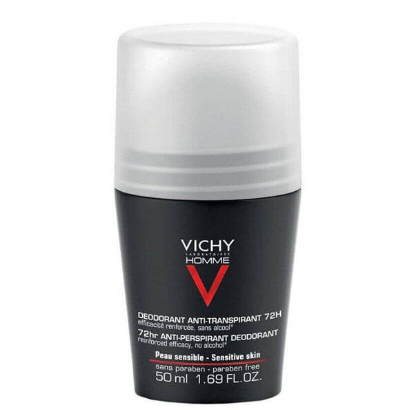 Vichy Homme Roll On Deodorant 50 ML