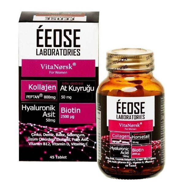 Eeose Collagen 45 таблеток (для женщин) Коллагеновая добавка