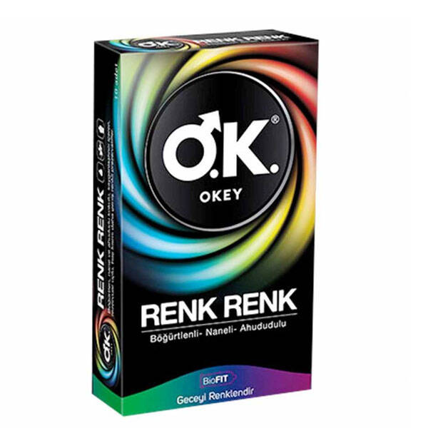 Презервативы Okey Цветные 10 упаковок