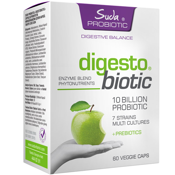 Suda Vitamin Probiotic Digestobiotic 60 капсул