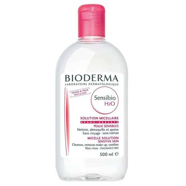 Bioderma Sensibio H2O Micelle Solution 500 ML Средство для снятия макияжа для чувствительной кожи