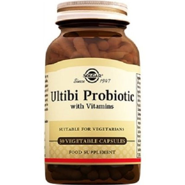 Solgar Ultibi Пробиотик с витаминами 30 капсул