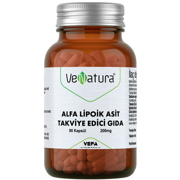 Венатура Альфа-липоевая кислота 90 капсул Пищевая добавка