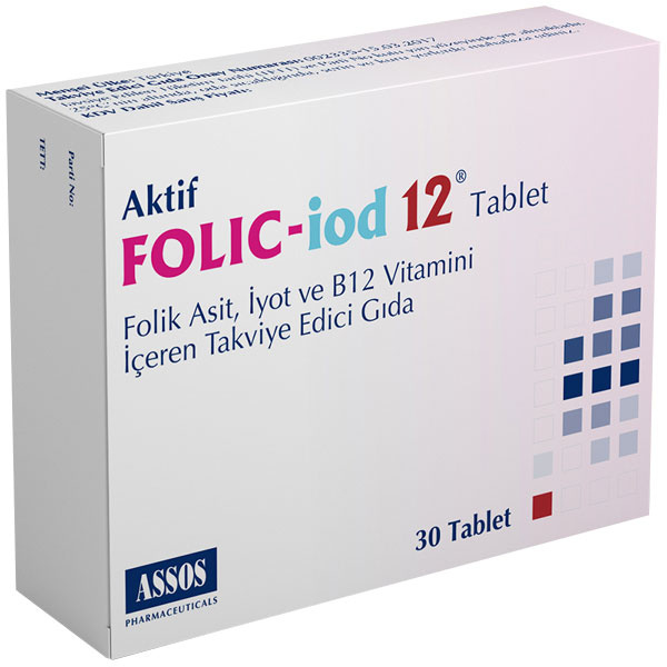 Фолиевый йод 12 30 таблеток
