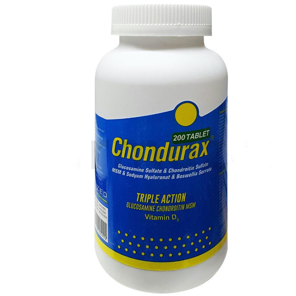 Chondurax Glucosamine Chondroitin Msm 200 Tablet - Glucosamine Chondroitin