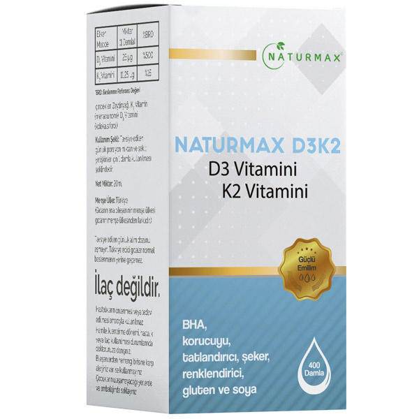 Naturmax D3K2 Drops 20 ML