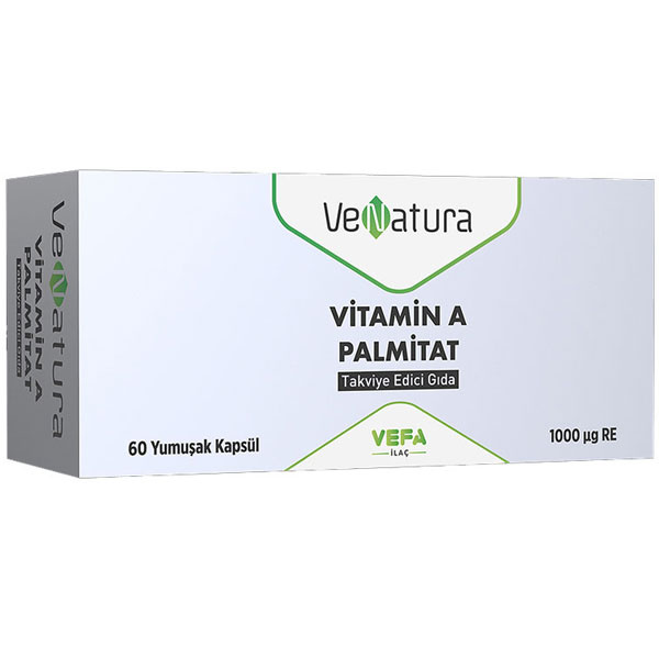 Venatura Витамин А пальмитат 60 капсул