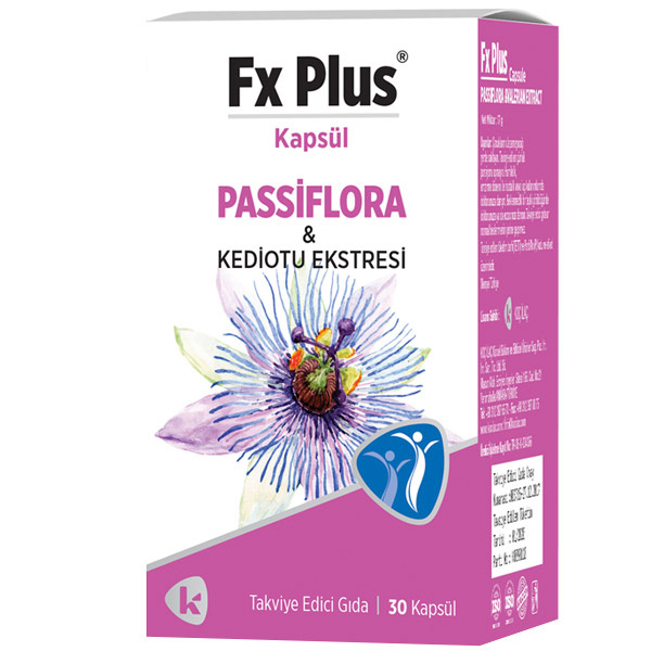 Fx Plus Экстракт пассифлоры и валерианы 30 капсул