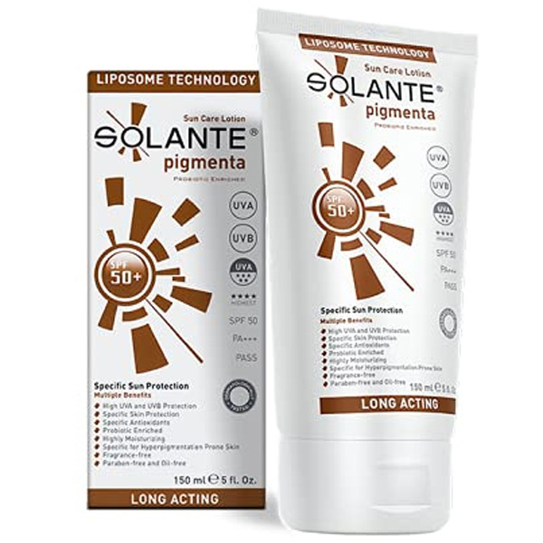 Solante Pigmenta Spf 50 150 ML Солнцезащитный крем для увядающей кожи