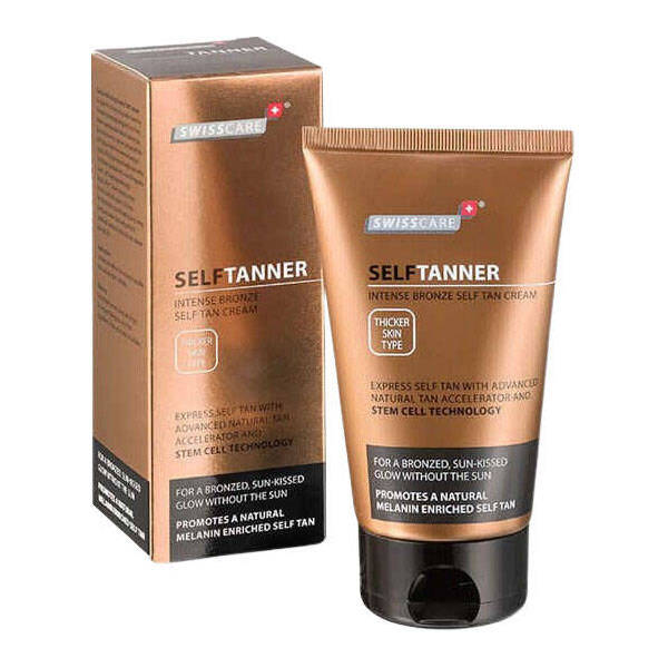 Swisscare Self Tanner Intense Bronze Self Tan Cream Regular Skin Type 150 ML Крем для загара с интенсивным бронзовым эффектом