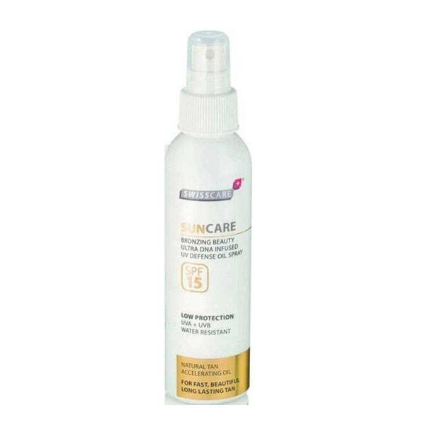 Swisscare SunCare SunCare Bronzing Beauty Defence Oil Spray Spf 15 150 ML Bronzing Oil